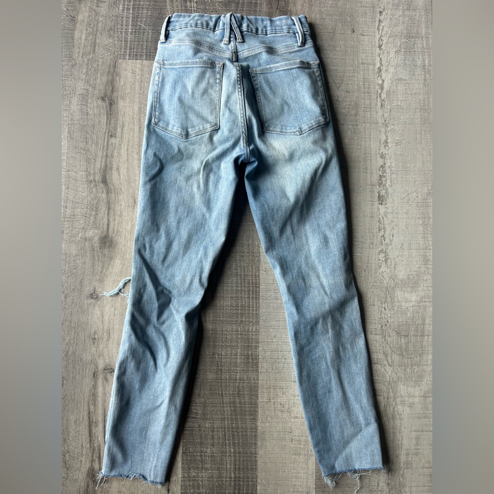 Good American Good Waist Light Blue Jeans Size 25